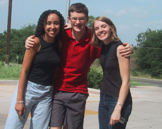 Kamaria, Grant, and Erin